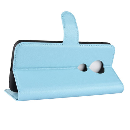 Moto E5/G6Play Pu Wallet Case [Lightblue]