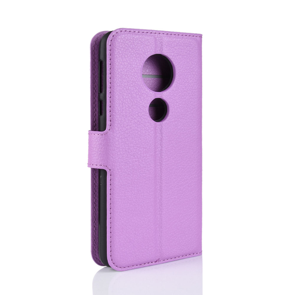 Moto E5/G6Play Pu Wallet Case [Purple]