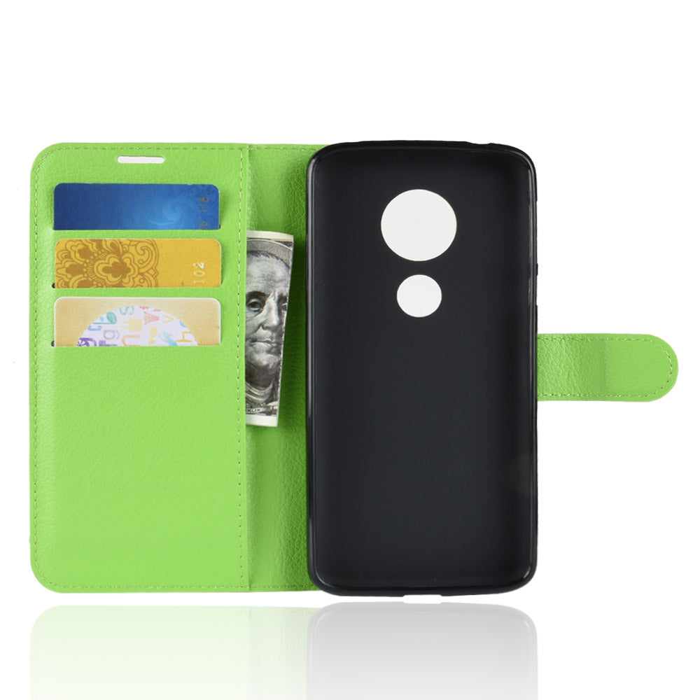 Moto E5/G6Play Pu Wallet Case [Green]