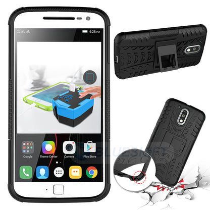 Moto G4/G4Plus Heavy Duty Case Black