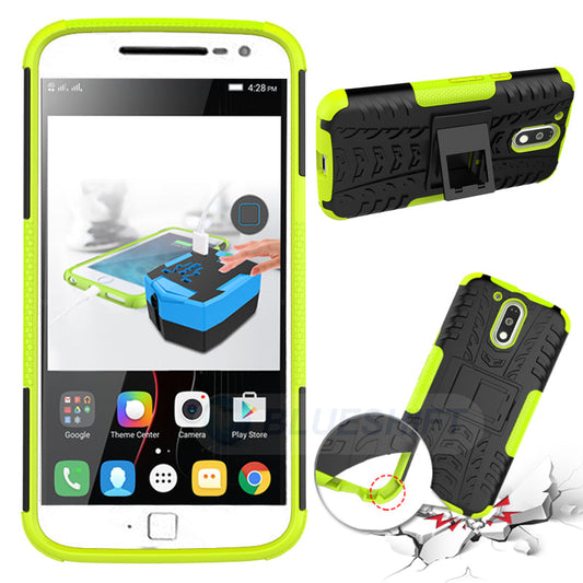 Moto G4/G4Plus Heavy Duty Case Green