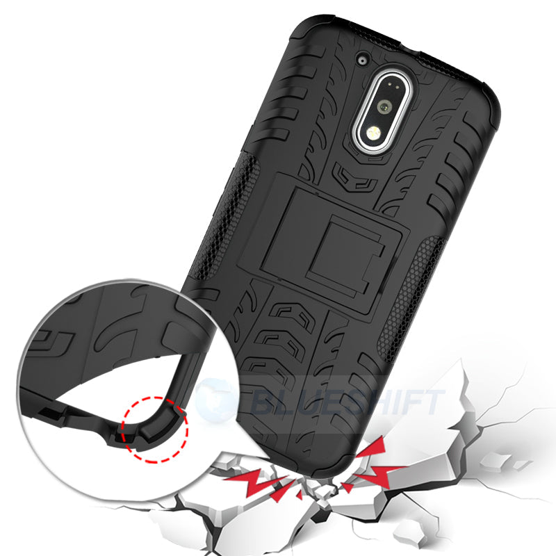 Moto G4/G4Plus Heavy Duty Case Red