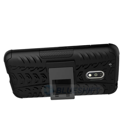 Moto G4 Play Heavy Duty Case Blue