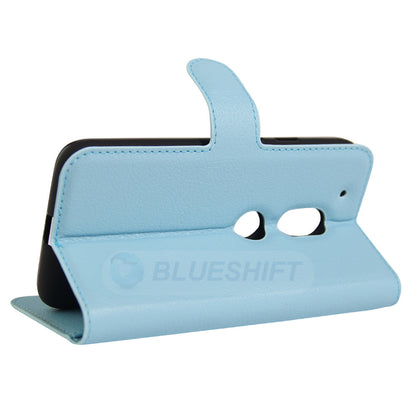 Moto G4 Play Pu Wallet Case [Lightblue]