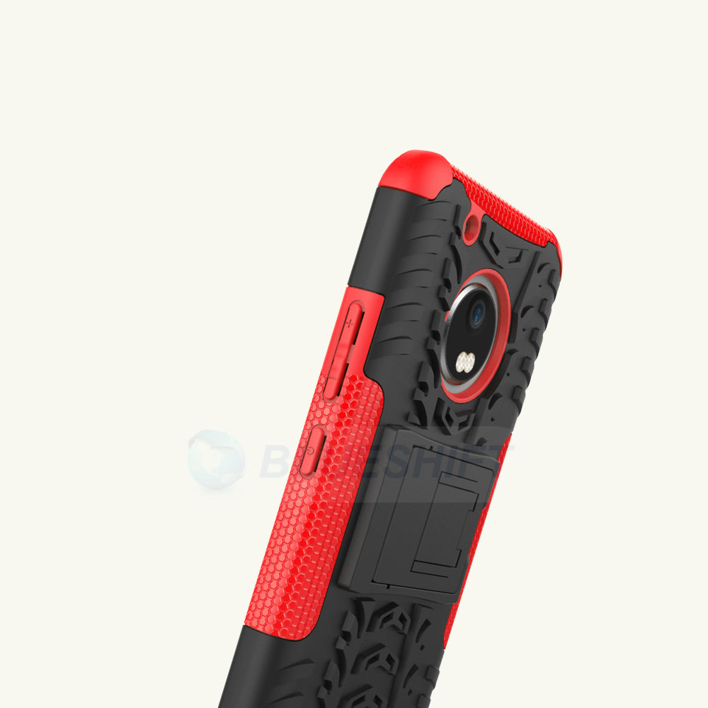 Moto G5 Plus Heavy Duty Case Black
