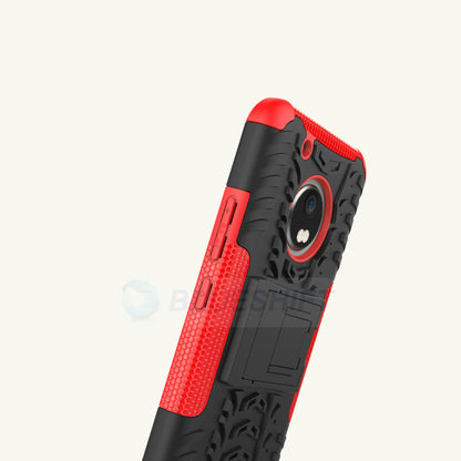 Moto G5 Plus Heavy Duty Case Purple