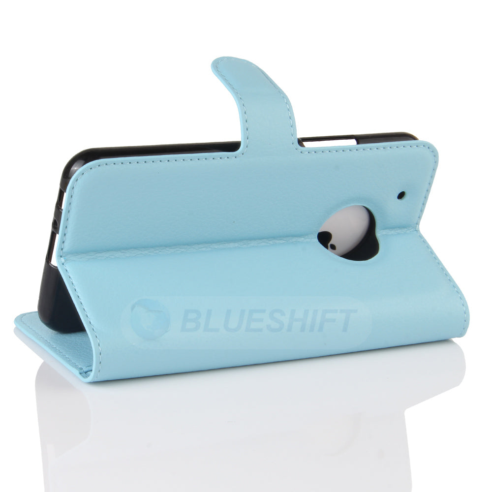 Moto G5 Plus Pu Wallet Case [Lightblue]