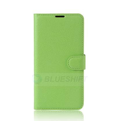 Moto G5 Plus Pu Wallet Case [Green]