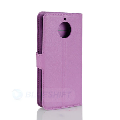 Moto G5S Plus Pu Wallet Case [Purple]