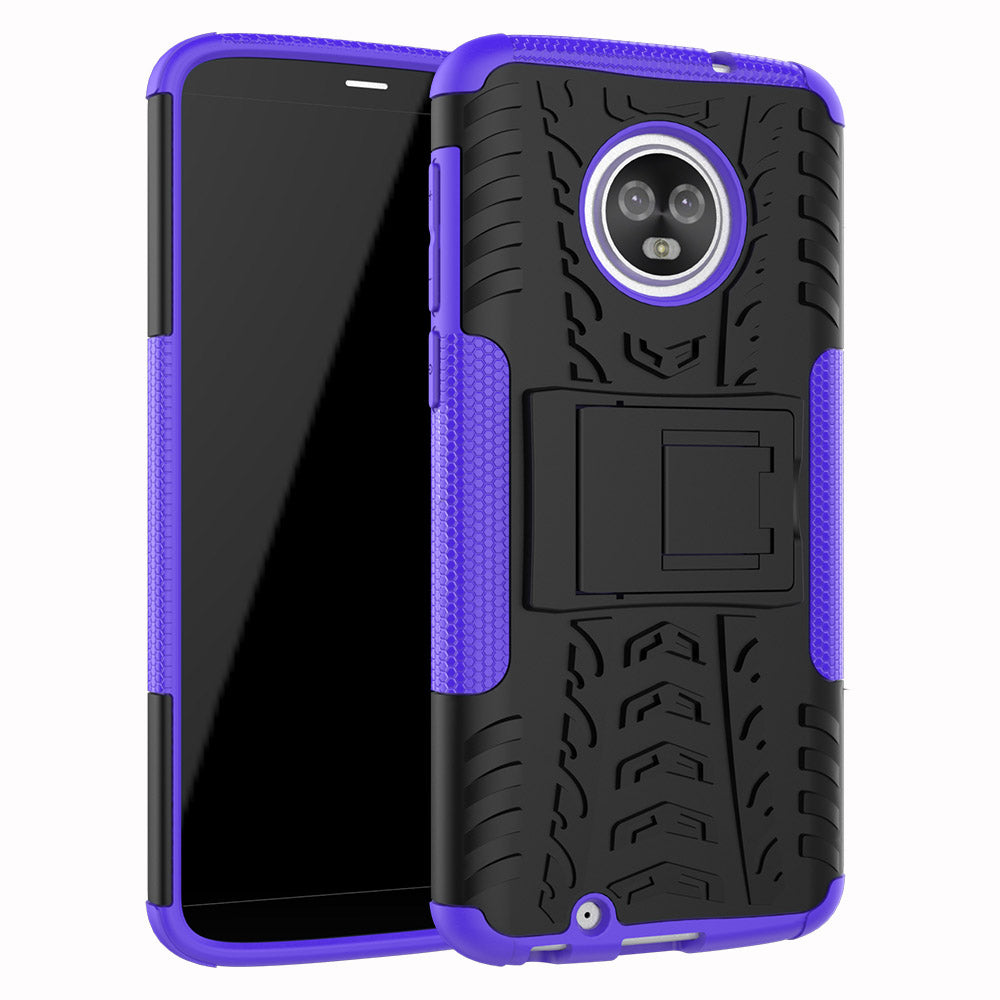 Moto G6 Heavy Duty Case [Purple]