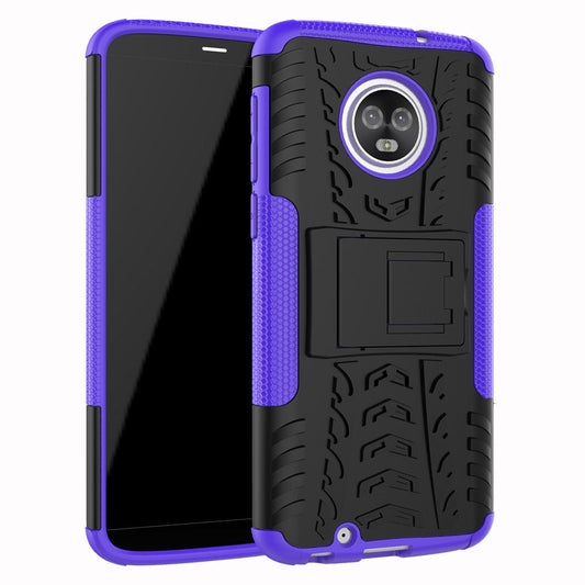 Moto G6 Heavy Duty Case [Purple]