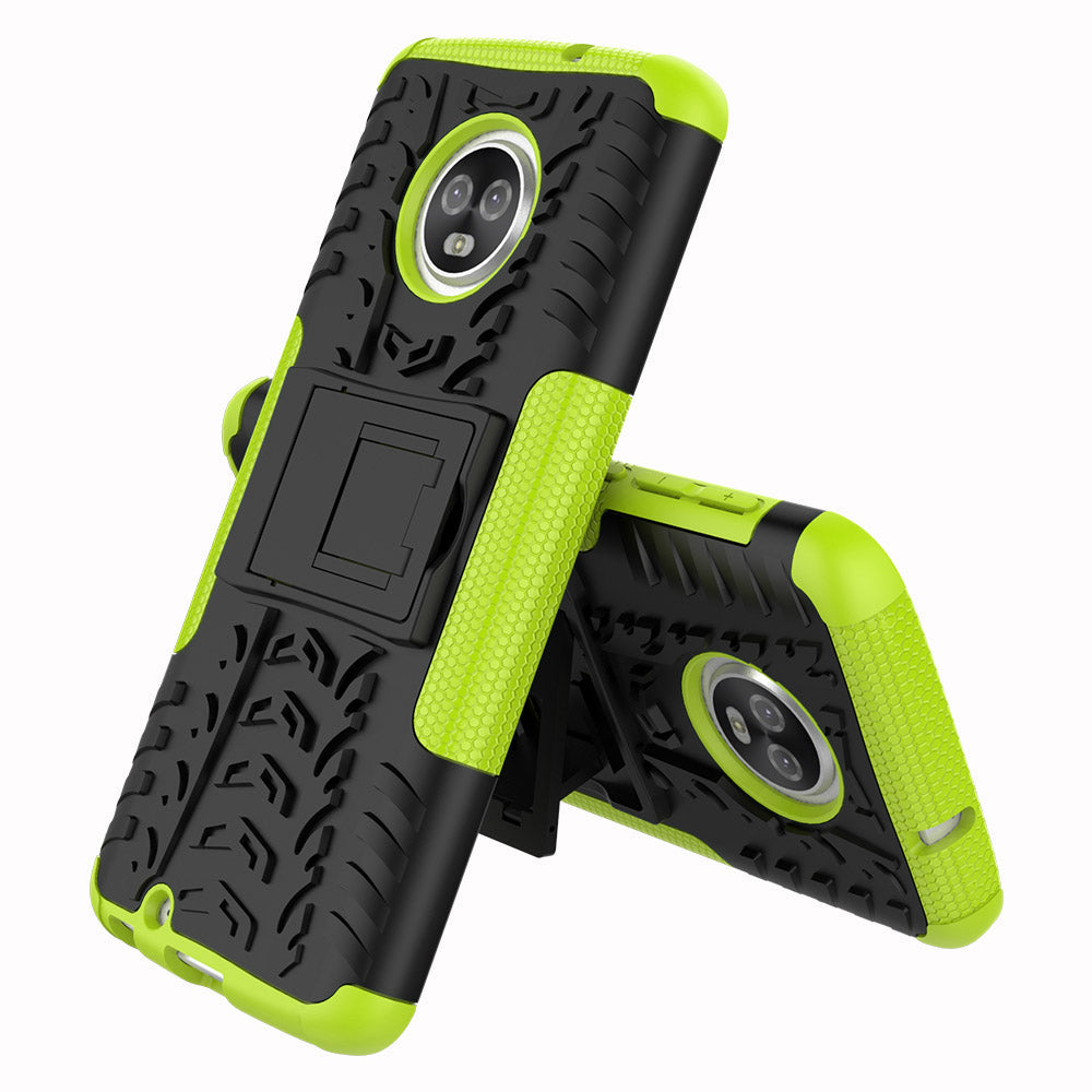 Moto G6 Heavy Duty Case Green
