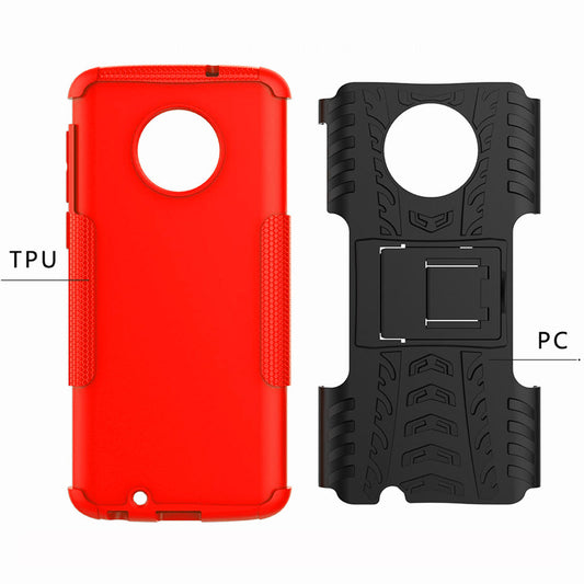 Moto G6 Heavy Duty Case [Purple]