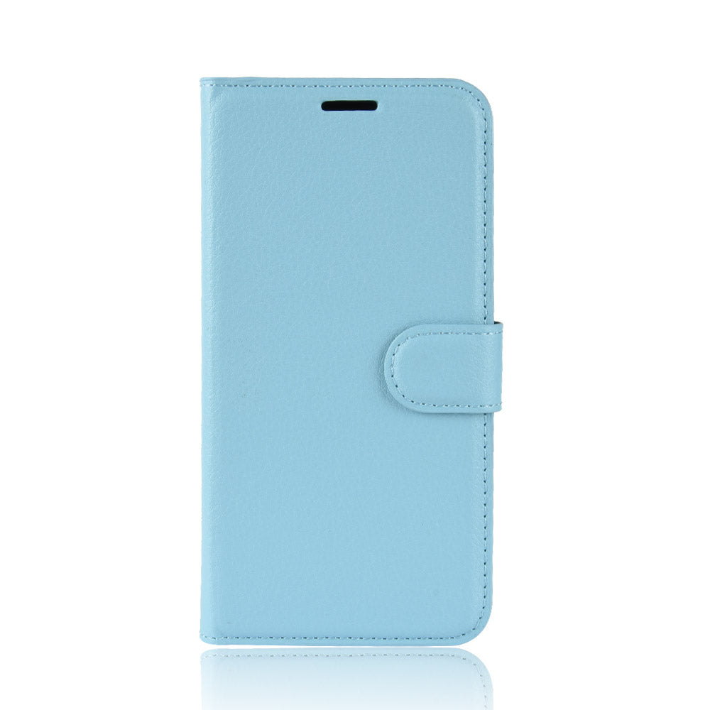 Moto G6 Pu Wallet Case [Lightblue]