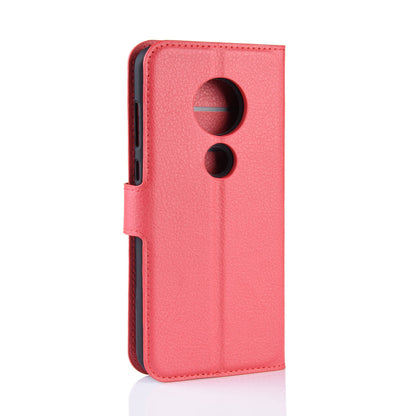 Moto G7/G7Plus Pu Wallet Case [Red]