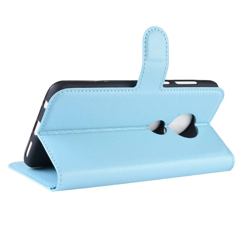 Moto G7/G7Plus Pu Wallet Case [Lightblue]