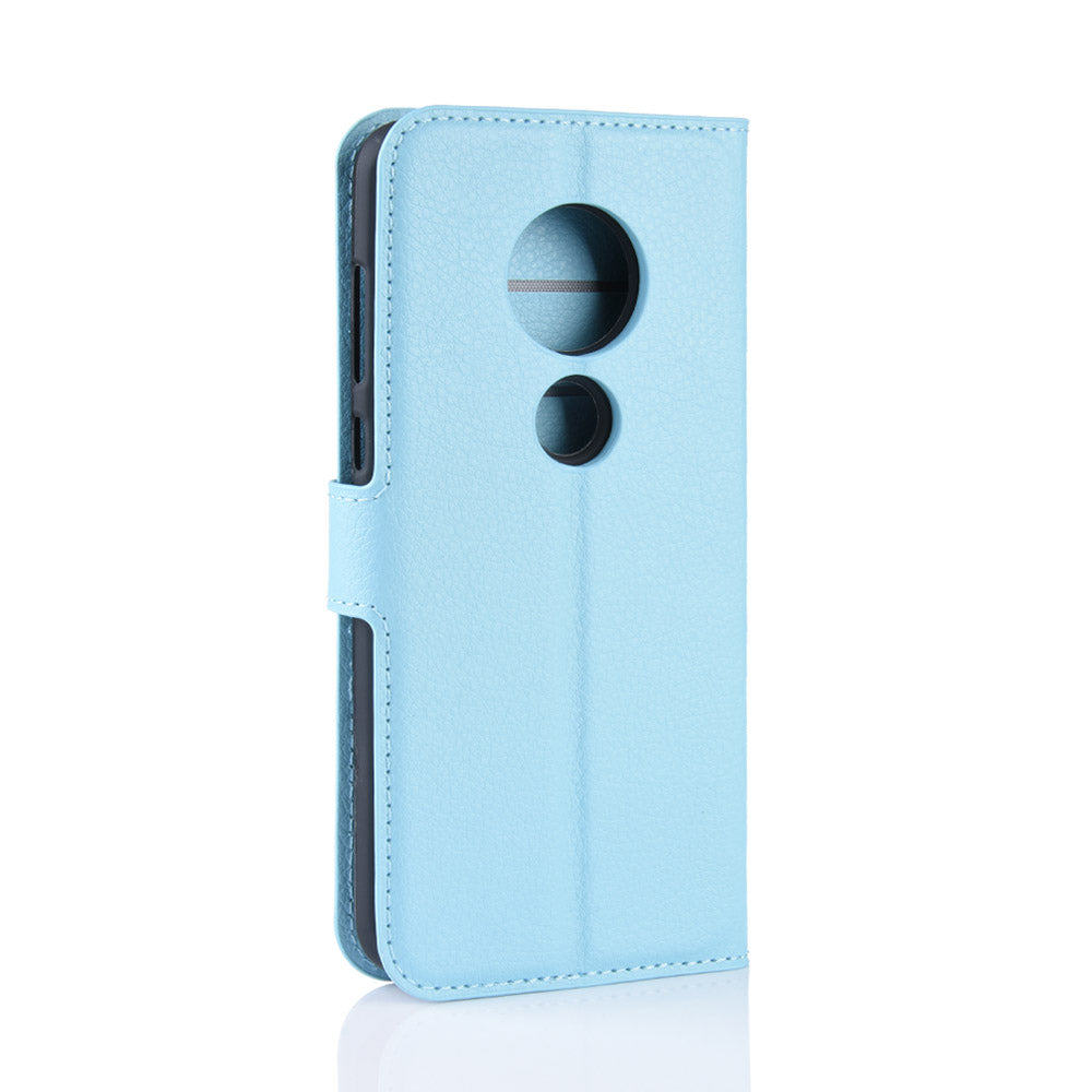 Moto G7/G7Plus Pu Wallet Case [Lightblue]