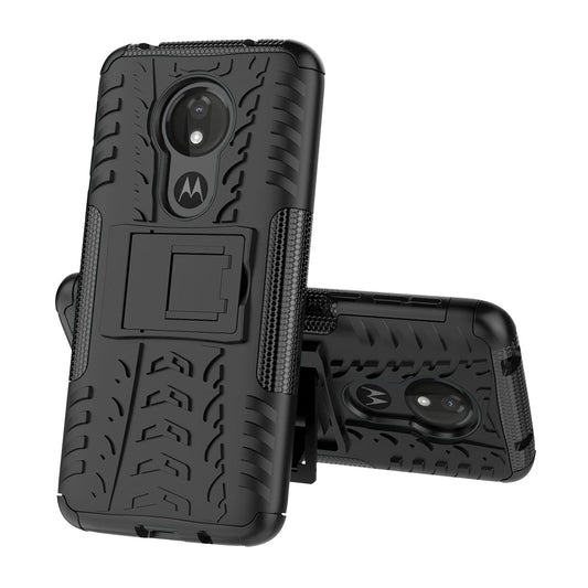 Moto G7 Power Heavy Duty Case Black