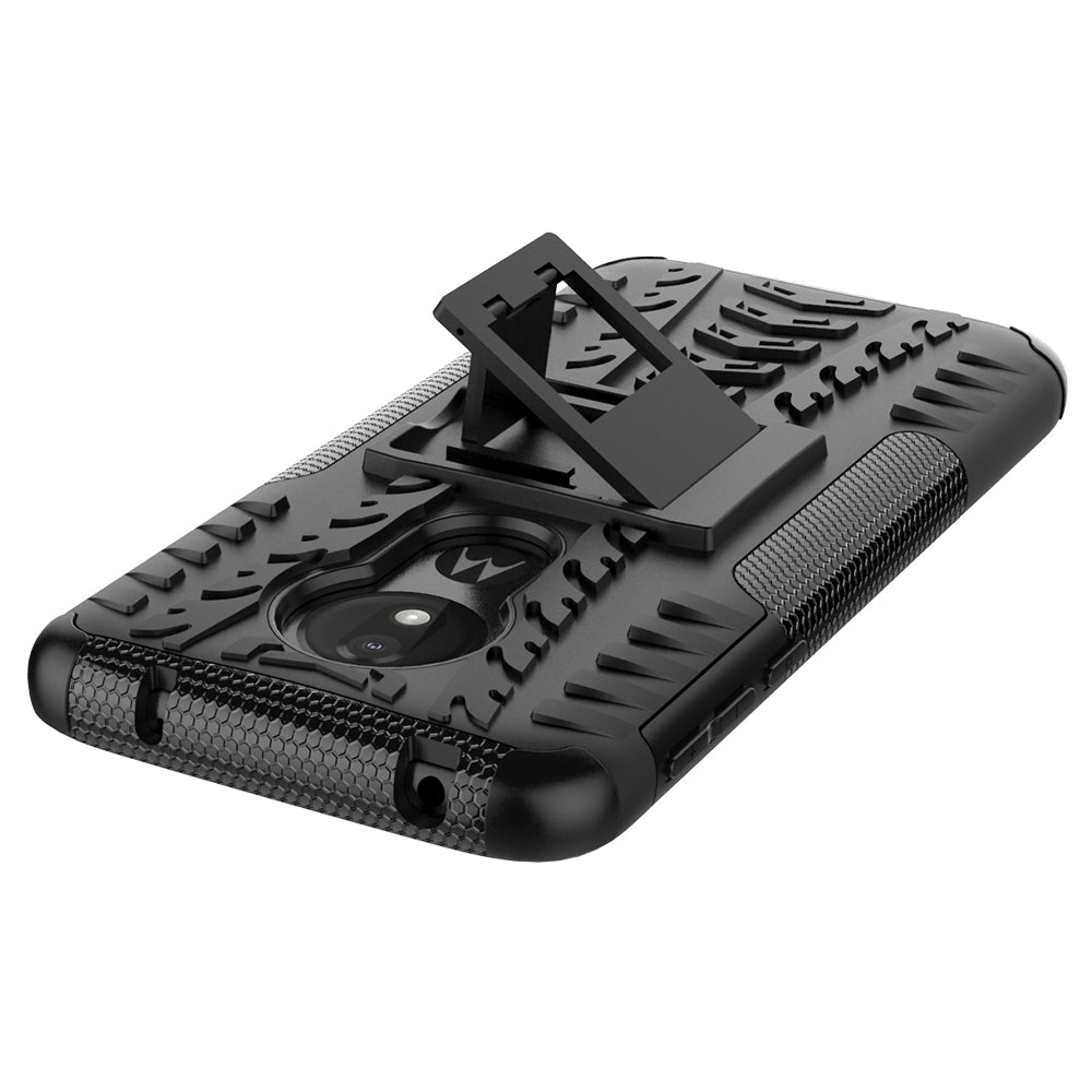 Moto G7 Power Heavy Duty Case Black