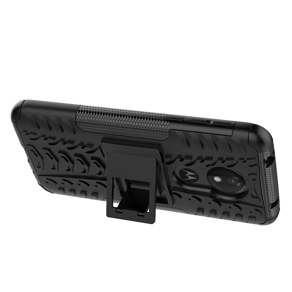 Moto G7 Power Heavy Duty Case Black