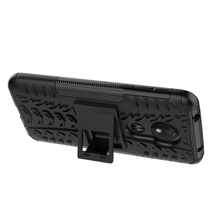 Moto G7 Power Heavy Duty Case Black