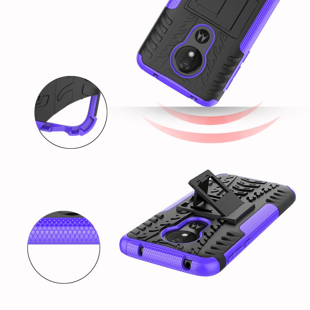 Moto G7 Power Heavy Duty Case Black