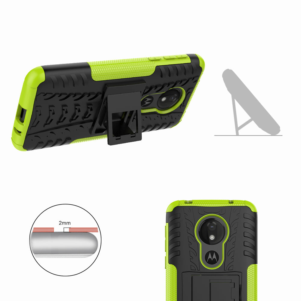 Moto G7 Power Heavy Duty Case Black
