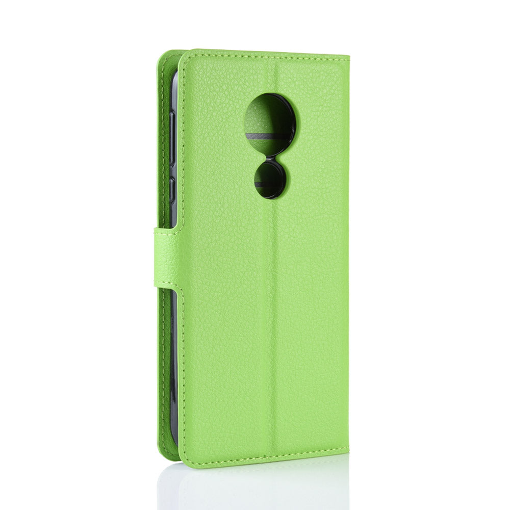 Moto G7 Power Pu Wallet Case [Green]
