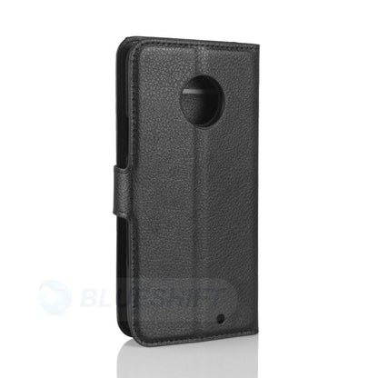Moto X4 Pu Wallet Case [Black]