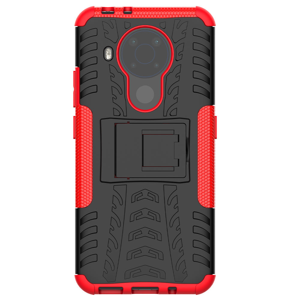 Nokia 5.4 Heavy Duty Case Red