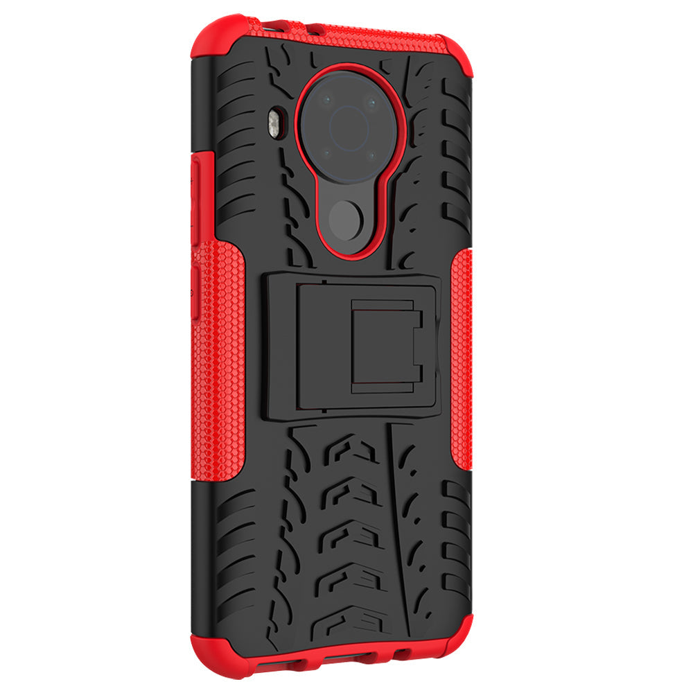 Nokia 5.4 Heavy Duty Case Red