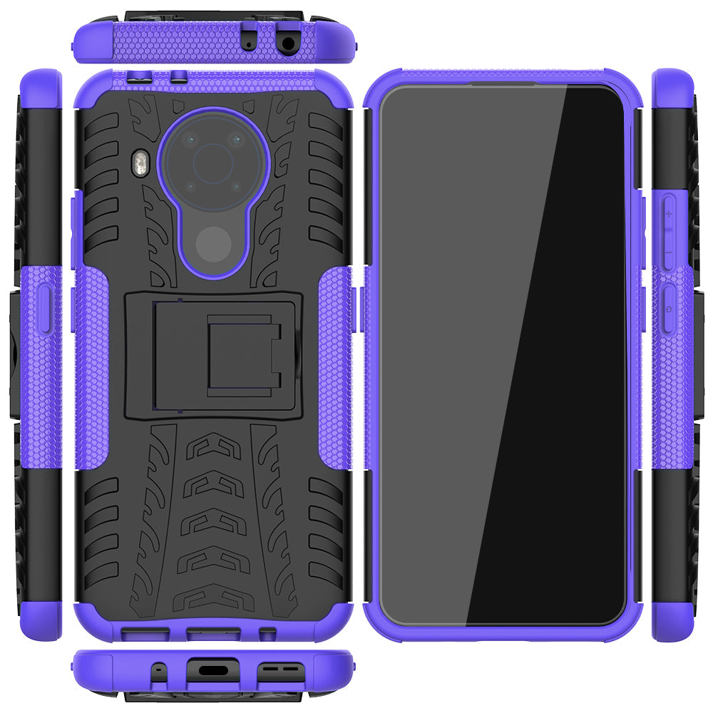 Nokia 5.4 Heavy Duty Case Purple
