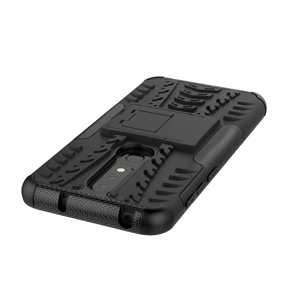 Nokia 6.1 Plus (X6) Heavy Duty Case Black