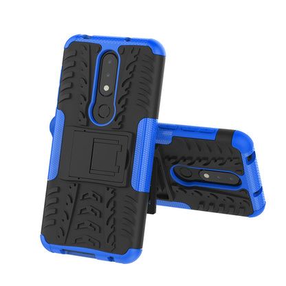 Nokia 6.1 Plus (X6) Heavy Duty Case Blue
