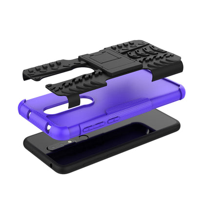 Nokia 6.1 Plus (X6) Heavy Duty Case Purple