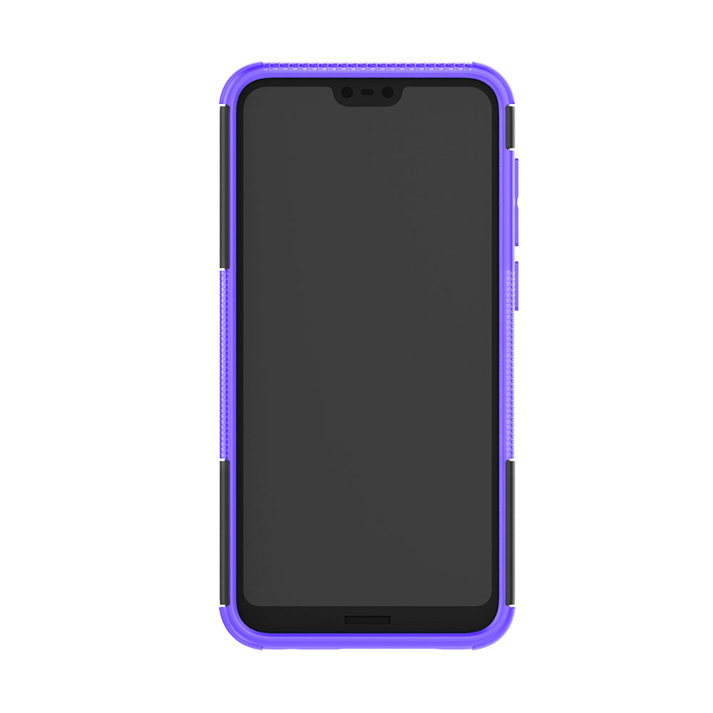 Nokia 6.1 Plus (X6) Heavy Duty Case Purple
