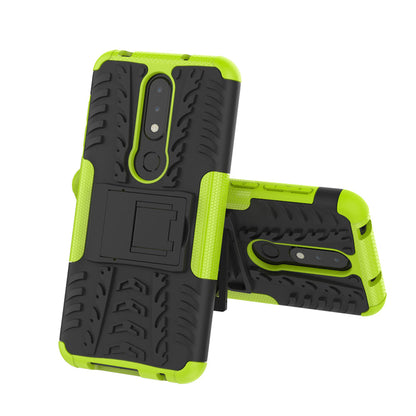 Nokia 6.1 Plus (X6) Heavy Duty Case Green