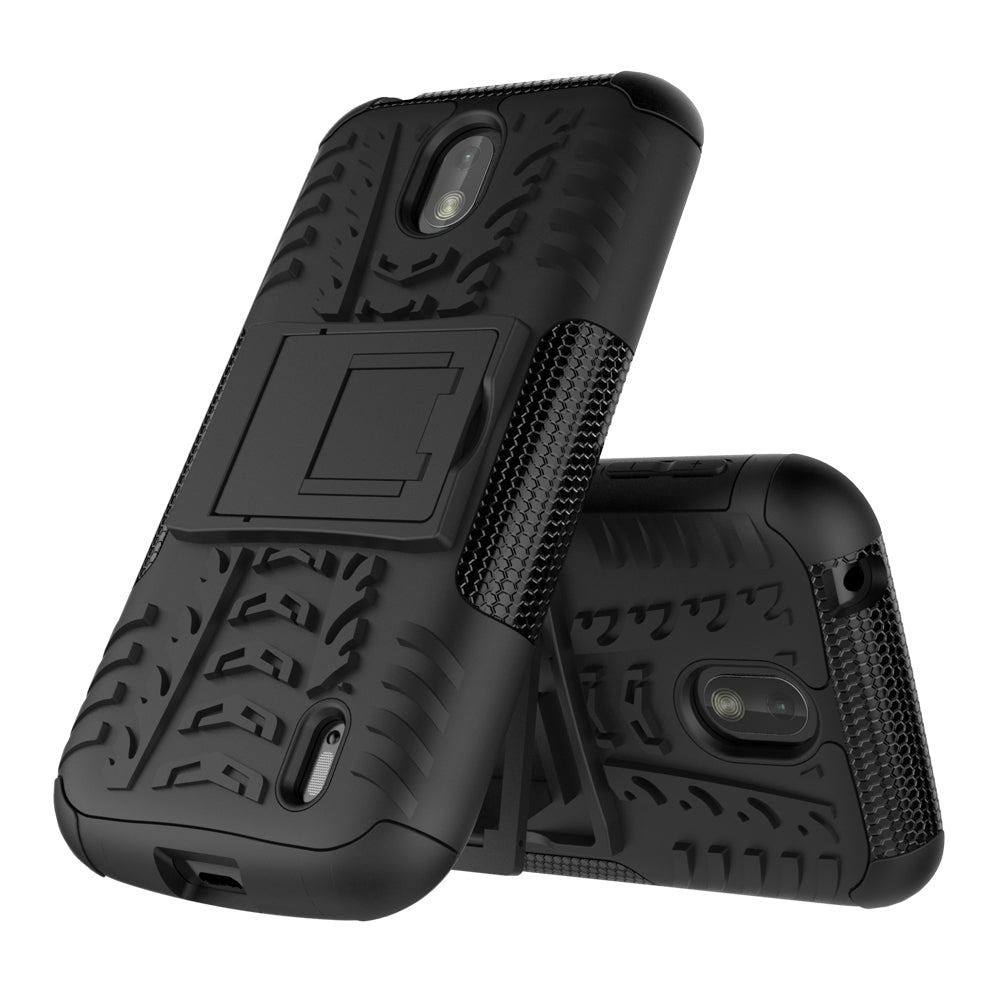Nokia 1 Heavy Duty Case Black