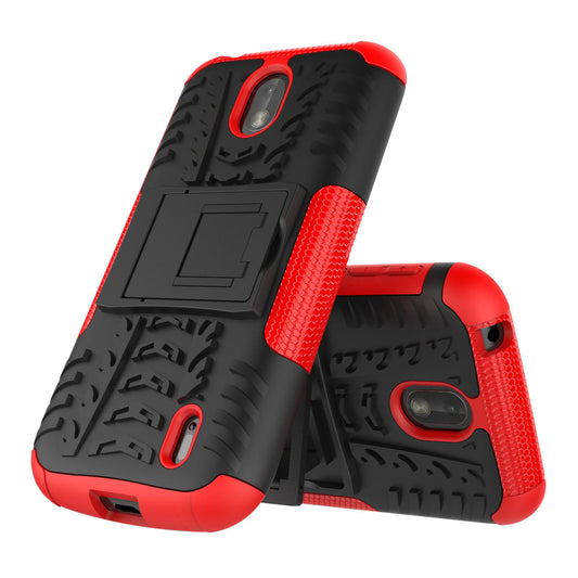 Nokia 1 Heavy Duty Case Red