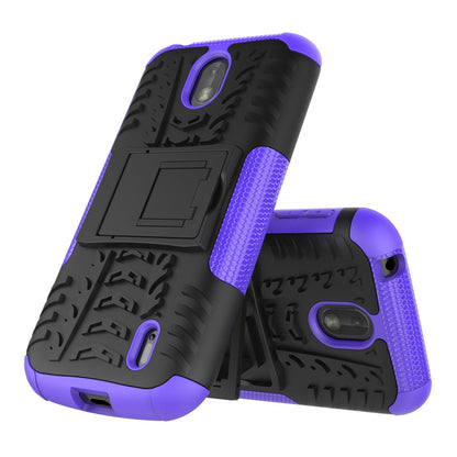 Nokia 1 Heavy Duty Case Purple