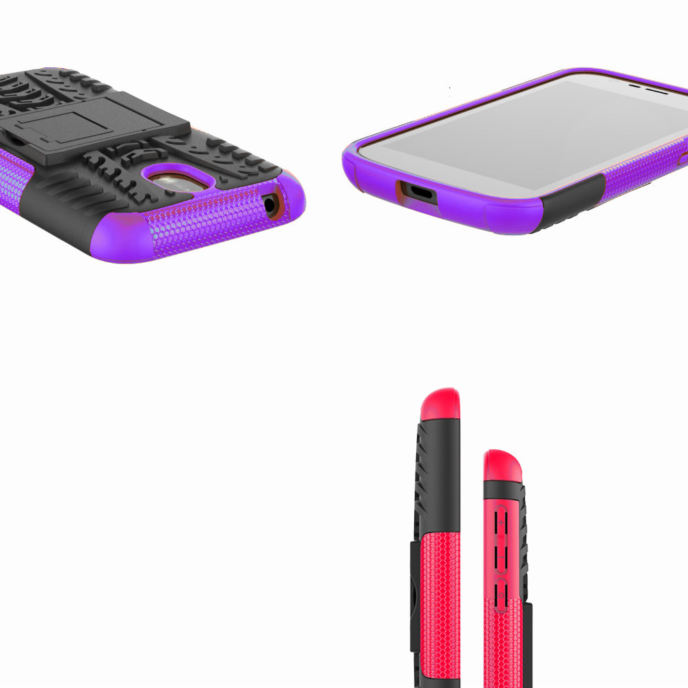 Nokia 1 Heavy Duty Case Purple