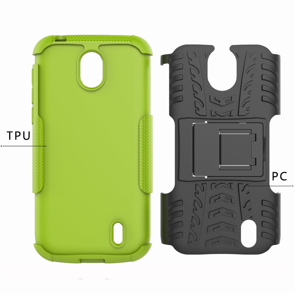 Nokia 1 Heavy Duty Case Black