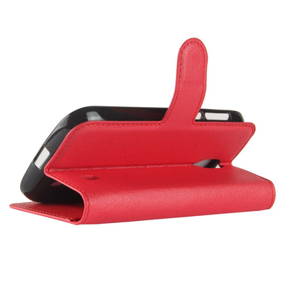 Nokia 1 Pu Wallet Case [Red]