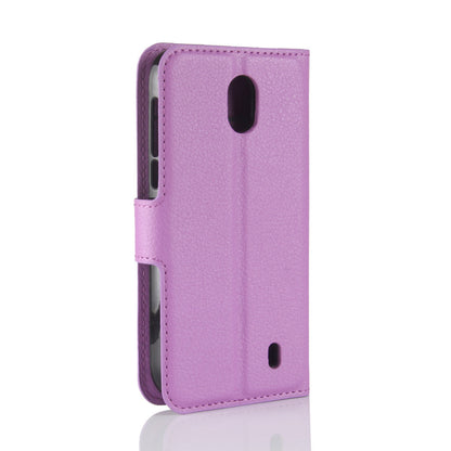 Nokia 1 Pu Wallet Case [Purple]