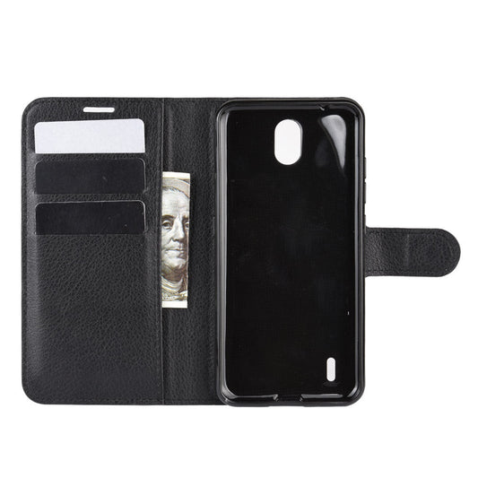 Nokia 1.3 Pu Wallet Case [Black]