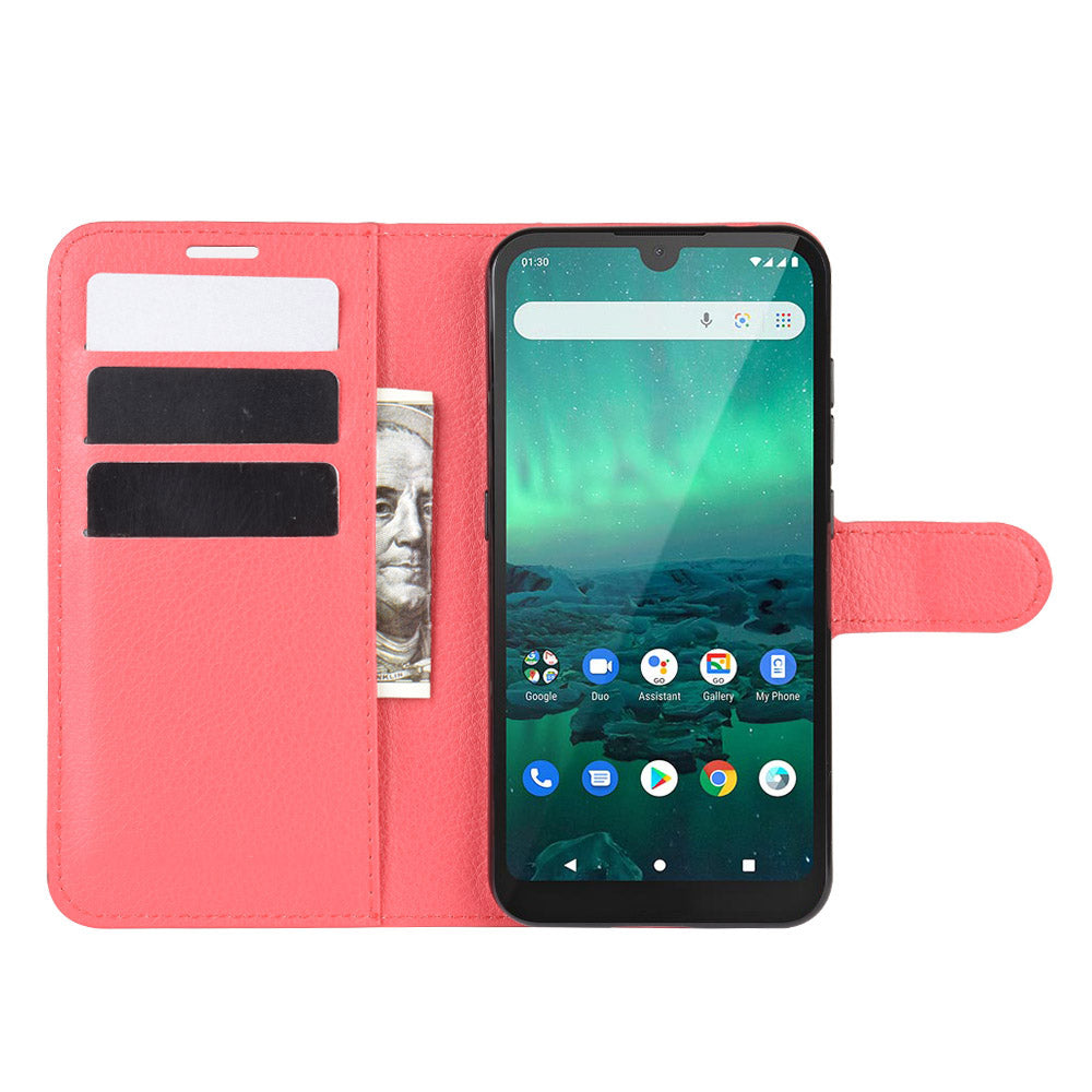 Nokia 1.3 Pu Wallet Case [Red]