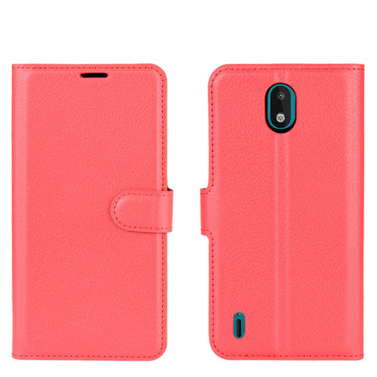 Nokia 1.3 Pu Wallet Case [Red]