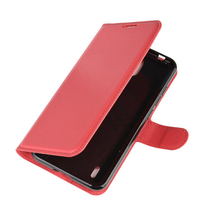 Nokia 1.3 Pu Wallet Case [Red]