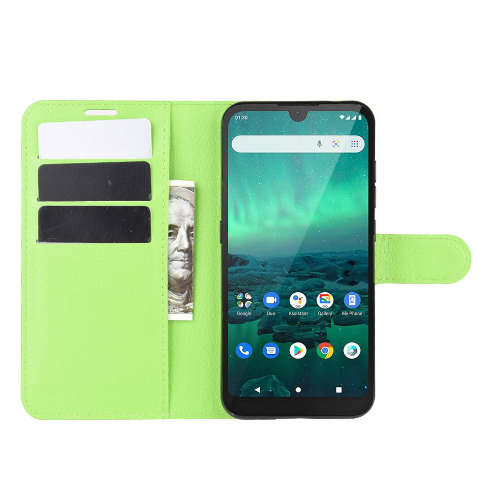 Nokia 1.3 Pu Wallet Case [Green]