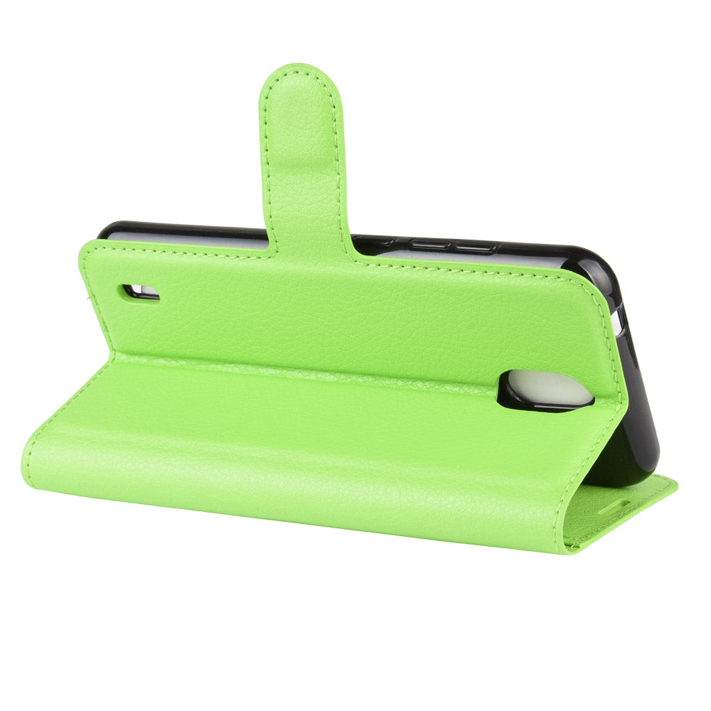 Nokia 1.3 Pu Wallet Case [Green]